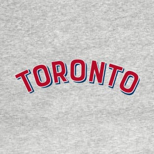 Toronto Canada Vintage Arched Type T-Shirt